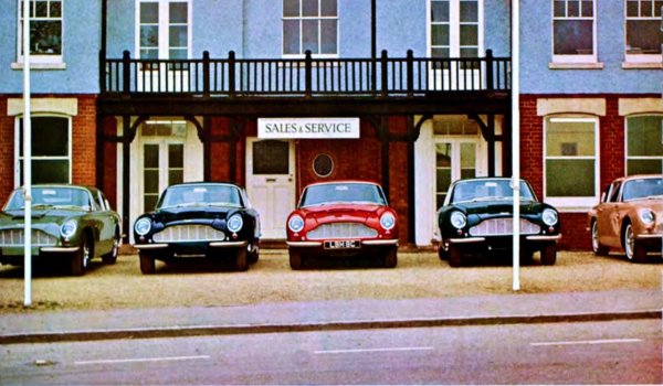 Aston Martin DB6 Cars at Aston Martin Sales & Service Center